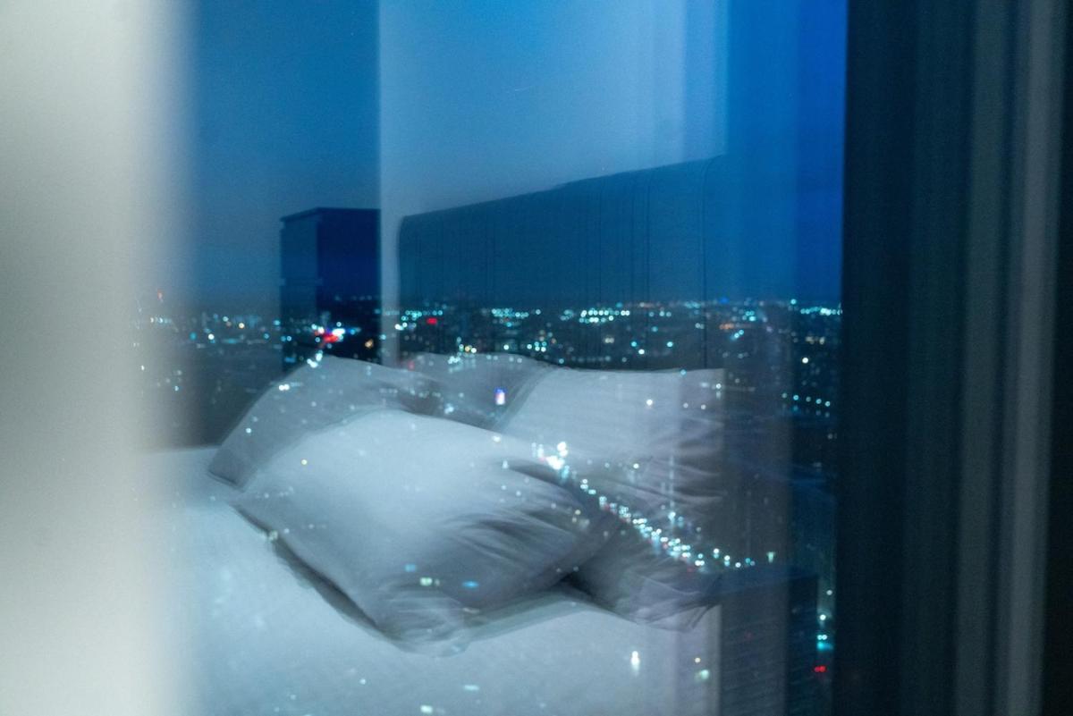 Luxury 2 Bed Penthouse With Stunning Views In Manchester City Centre Bagian luar foto